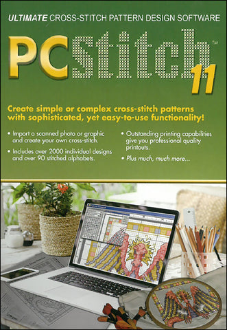 PC Stitch Pro Cross Stitch Software Version 11