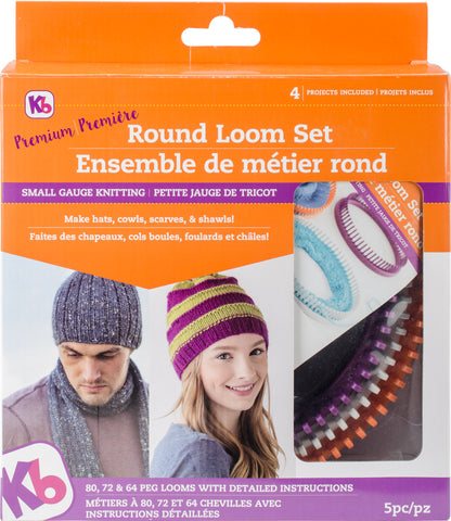Knitting Board Premium Round Loom Set