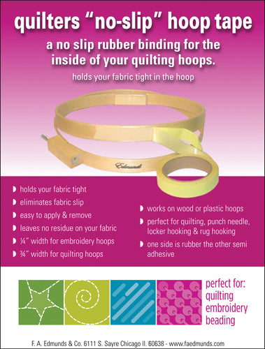 Frank A. Edmunds Quilter's No-Slip Hoop Tape