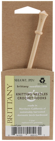 Brittany Shawl Pin 6"