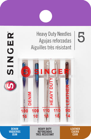 Singer Universal Heavy-Duty Machine Needles
