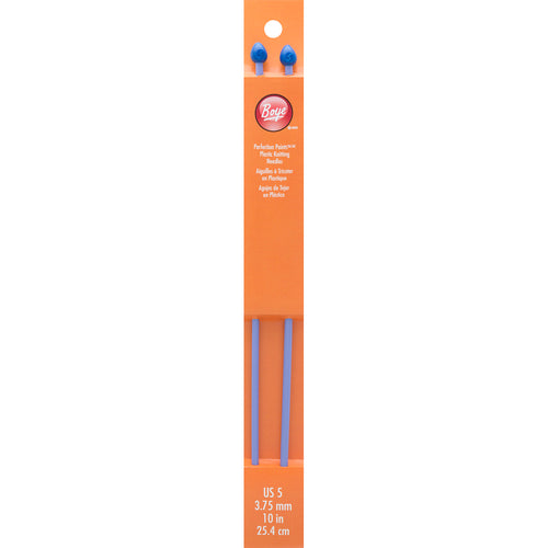 Boye Single Point Plastic Knitting Needles 10"