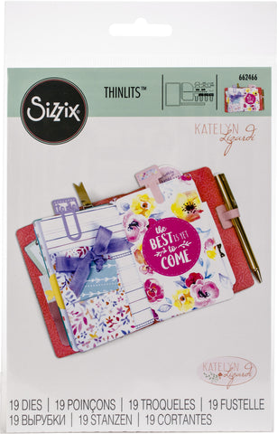 Sizzix Thinlits Dies By Katelyn Lizardi 19/Pkg