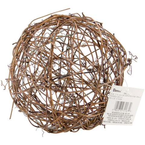 Darice Grapevine Ball 6"