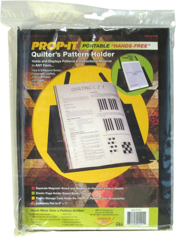 PROP-IT Portable Quilter's Pattern Holder