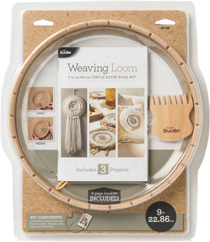 Bucilla Circle Weaving Loom Kit 9"