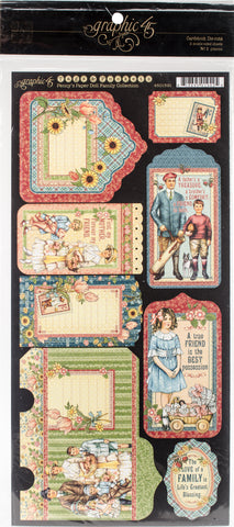 Penny's Paper Doll Cardstock Die-Cuts 6"X12" Sheets 2/Pkg