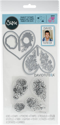 Sizzix Framelits Die & Stamp Set By David Tutera