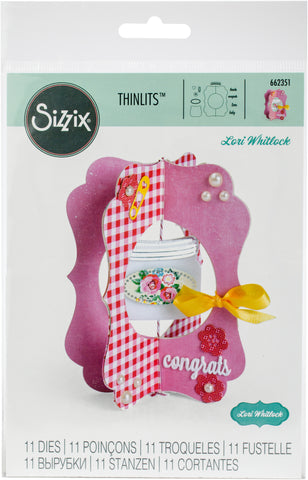 Sizzix Thinlits Dies By Lori Whitlock 11/Pkg