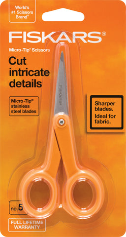 Fiskars Micro Tip Scissors 5"