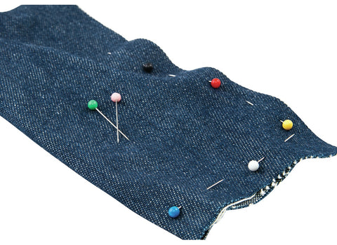 Singer Ball Head Quilting Pins In Flower Case