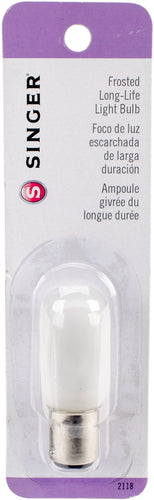 Singer Frosted Long Life Light Bulb 15w-120v