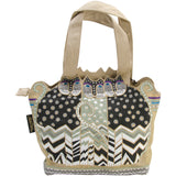 Laurel Burch Medium Tote Zipper Top 12"X3.5"X8.5"
