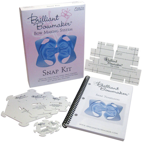 Little Pink Ladybug Brilliant Bowmaker Snap Kit