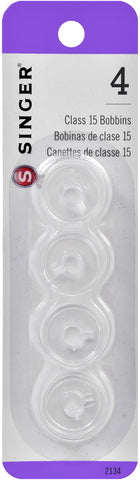 Singer Plastic Class 15 Bobbins