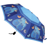Laurel Burch Compact Umbrella 42" Canopy Auto Open/Close