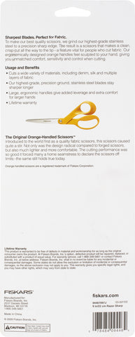 Fiskars RazorEdge(TM) Bent Shears 9"