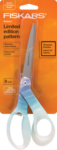 Fiskars Watercolor Designer Bent Scissors 8"