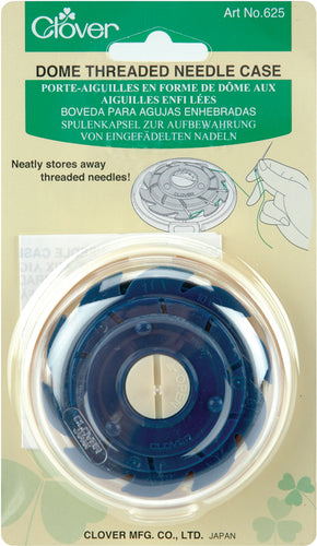 Clover Dome Threaded Needle Case