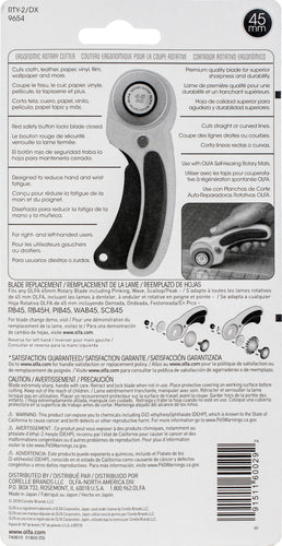 OLFA Deluxe Rotary Cutter 45mm