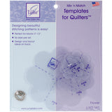 June Tailor Mix'n Match Templates For Quilters 6/Pkg