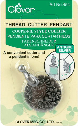 Clover Thread Cutter Pendant