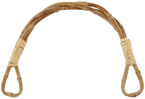 Sunbelt Twisted Bamboo Bag Handle 5-1/2" Half Round