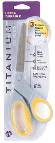 Westcott Titanium Bent Scissors 8"