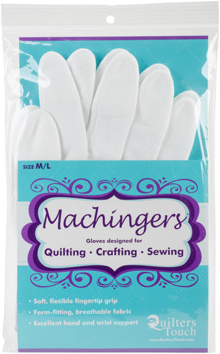 Quilters Touch Machingers Quilting Gloves 1 Pair