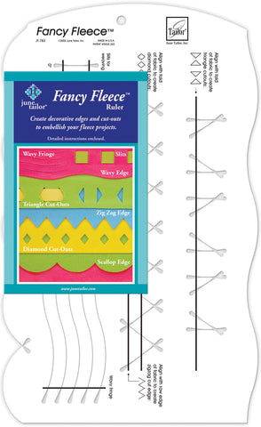 June Tailor Fancy Fleece Slotted Ruler