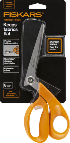 Fiskars RazorEdge Tabletop Fabric Shears 8"