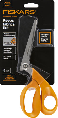 Fiskars RazorEdge Tabletop Fabric Shears 8"