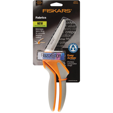 Fiskars RazorEdge Easy Action Tabletop Fabric Shears 8"