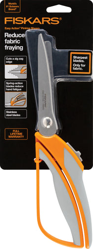 Fiskars Easy Action Pinking Shears 10.5"