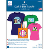 June Tailor Iron-On Ink Jet Transfer Sheets 8.5"X11" 3/Pkg