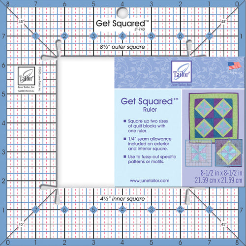 June Tailor Get Squared Ruler