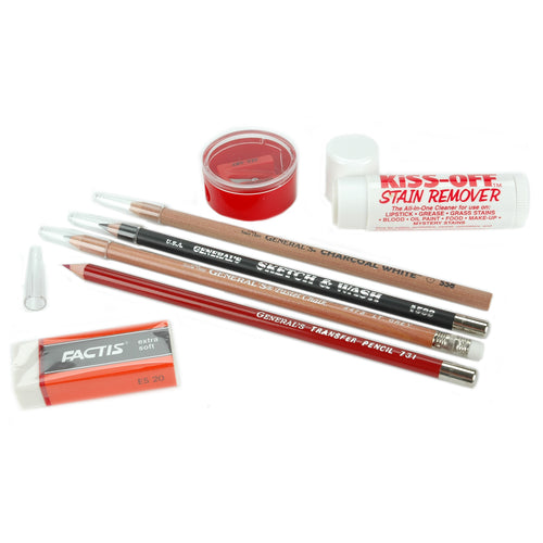 General Pencil Fabric Pencil Survival Kit