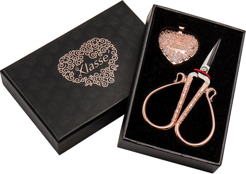 Tacony Rose Gold Scissors Set 2pc