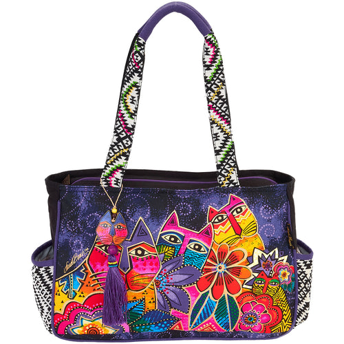 Laurel Burch Medium Tote 14.5"X4"X10"