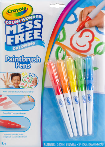 Crayola Color Wonder Mess Free Paintbrush Pens