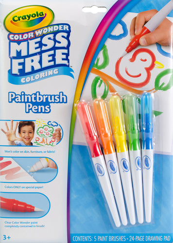 Crayola Color Wonder Mess Free Paintbrush Pens