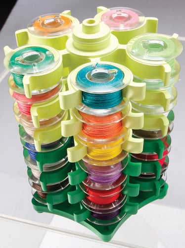 Clover Stack 'n Store Bobbin Tower W/Nancy Zieman