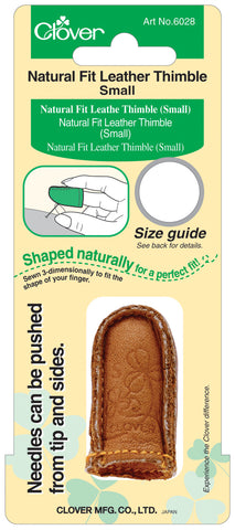 Clover Natural Fit Leather Thimble