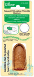 Clover Natural Fit Leather Thimble