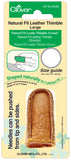 Clover Natural Fit Leather Thimble