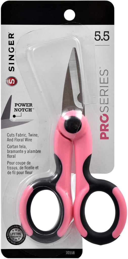 SINGER ProSeries Heavy Duty Scissors 5.5-Power Notch