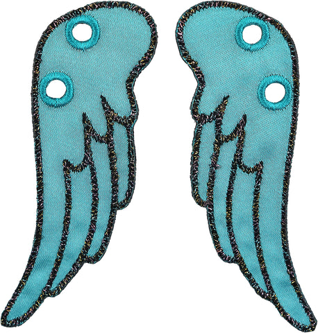 Wrights Shoe Wing Embellishment 2/Pkg