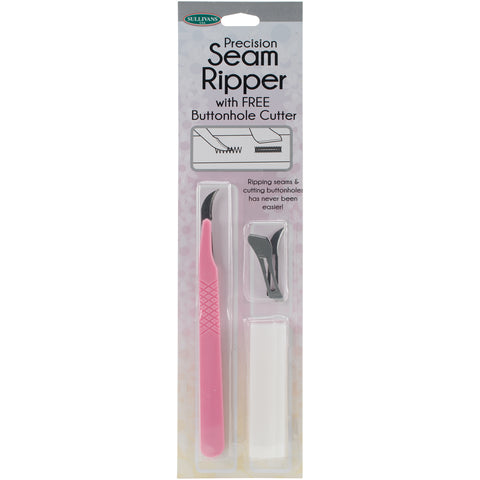 Sullivans Precision Seam Ripper With Free Buttonhole Cutter