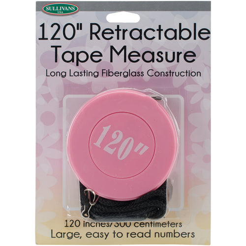 Sullivans Retractable Tape Measure 120"