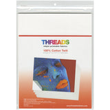 THREADS Inkjet Printable Fabric Sheets 8.5"X11" 6/Pkg